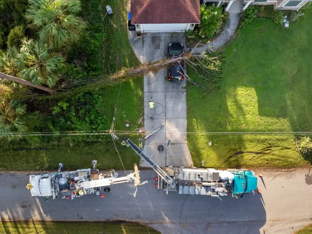 Emergency tree removal storm damage residential near Garden District Coeur d'Alene